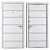 Garant (Favorit) Entrance Metal Door 3D model small image 4