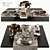 Luxury Diamond Tableware Set - 6 Piece 3D model small image 2