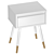 Janik Bedside Table: Stylish and Practical 3D model small image 2