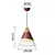 Natural Wood Pendant Lights 3D model small image 2