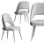 Contemporary Contract Chair: Ava Side Chair 3D model small image 5