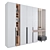 Modern Milan Hallway Organizer 3D model small image 2