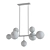 Elegant Delilah Linear Chandelier 3D model small image 2