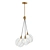 Skye Cluster Chandelier: Modern Illumination Masterpiece 3D model small image 1