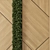 Wooden Base Vertical Garden - Set 524 3D model small image 4