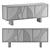 Elegant Olga Sideboard by Mambo 3D model small image 2