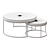 Modern Nesting Coffee Tables 3D model small image 2