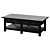 Benchwright 54" Rectangular Coffee Table 3D model small image 1