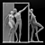 1948 Bob Quinn Figurative Sculptor 3D model small image 6