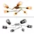  Eurosvet Motive Ceiling Light 3D model small image 5