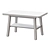 Elegant Mateo 31.5" Coffee Table 3D model small image 2