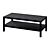 Elegant Isaac 46" Coffee Table 3D model small image 1