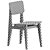 Modern C-Chair Dining Chair 3D model small image 3