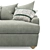 Sage Smooch: Stylish & Spacious Sofa 3D model small image 4