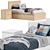 Ikea Malm Single Bed: Sleek and Stylish Sleeping Solution 3D model small image 4