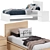 Ikea Malm Single Bed: Sleek and Stylish Sleeping Solution 3D model small image 5