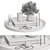 Elegant Decor Set 02 3D model small image 7