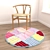 Versatile Set of 8 Rugs - Unique Designs! 3D model small image 2