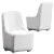 Sleek JACKSON Easy Chair 3D model small image 4