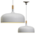 Sleek Acorn Pendant Light 3D model small image 2