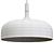 Sleek Acorn Pendant Light 3D model small image 3