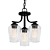 Elegant Shyloh Chandelier 3D model small image 1