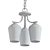 Elegant Shyloh Chandelier 3D model small image 2