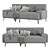 Summit: Modern Multi-Purpose Sofa 3D model small image 1