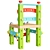 Wooden Constructible Chair Kit 3D model small image 3