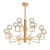 Elegant Galalini Chandelier 3D model small image 1