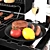 BBQ Grill 25: 2015 Max, Vray, Obj 3D model small image 9