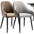 Elegant Gladys Dining Chair & Pandora Table 3D model small image 4