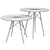 Modern Woodville PT-151 Eames: Stylish and Versatile Table 3D model small image 3