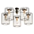 Rivoli Elke: Stunning Ceiling Chandelier 3D model small image 1