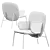 Elegant ALA Armchair: La Cividina 3D model small image 4