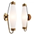 Italian Stilnovo-Inspired Sconces 3D model small image 1