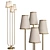 Sleek Modern Floor Lamp 3D model small image 1