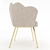 Elegant Velvet Dining Chair 3D model small image 2