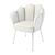 Elegant Velvet Dining Chair 3D model small image 3