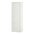 White Tulip Hanging Wardrobe with Glass Shelves 3D model small image 3