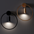 VELMA 01: Minimalist Metal Pendant Light 3D model small image 3