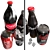 Classic Coca Cola and Coke Collection 3D model small image 3