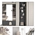 Modern Hallway Set: Sleek & Stylish 3D model small image 1