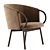 ZANT Armchair: Modern Comfort for Your Living Space 3D model small image 1