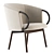 ZANT Armchair: Modern Comfort for Your Living Space 3D model small image 2