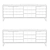 Elegant Brooks 4-Door Sideboard 3D model small image 2