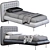 Sleek Dedalo Up Bed: Modern Design, Superior Comfort 3D model small image 6