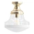 Brass Semi Flush Ceiling Light 3D model small image 1