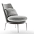 Contemporary Cantori Aurora Armchair 3D model small image 2