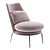 Contemporary Cantori Aurora Armchair 3D model small image 10